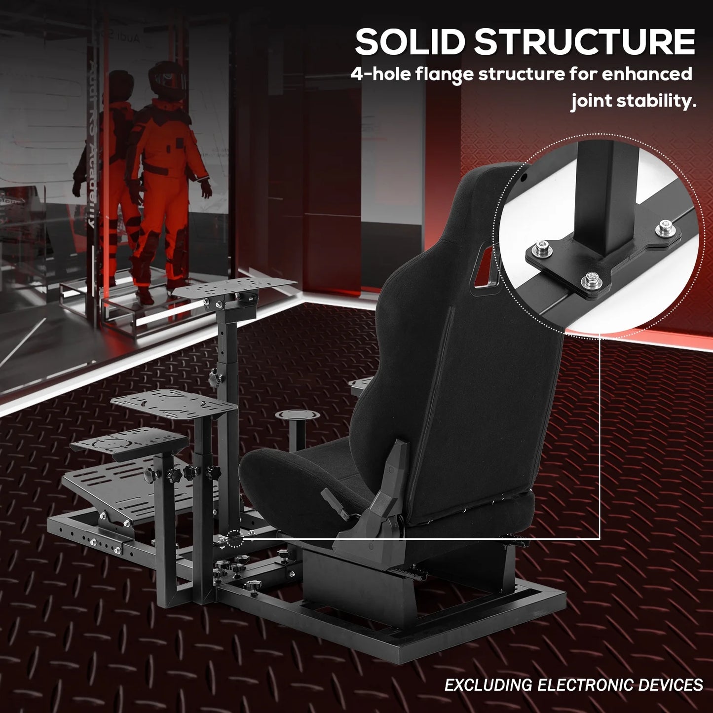 Cabina modular de vuelo Marada | Negro