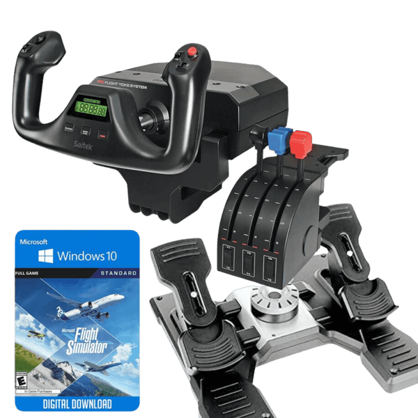 Simulador de Vuelo Logitech Saitek 4 en 1 - Aero Tienda