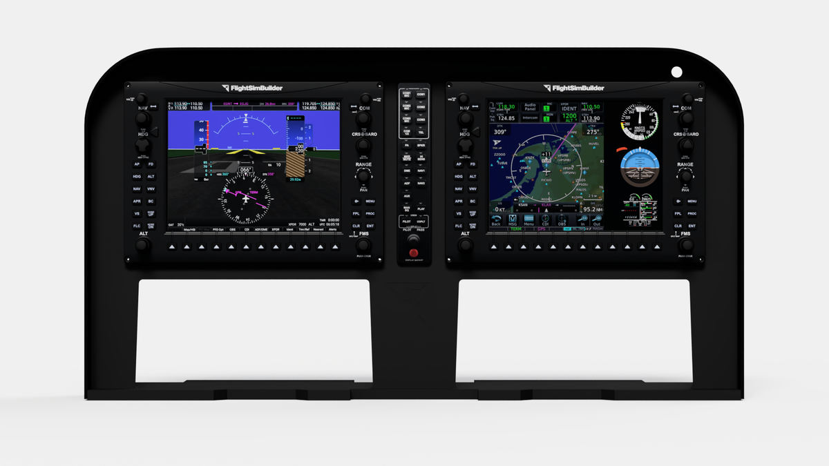 Flight Velocity Pro 1 | Panel de Cabina de Simulador de Escritorio para Honeycomb y TNxi - Aero Tienda