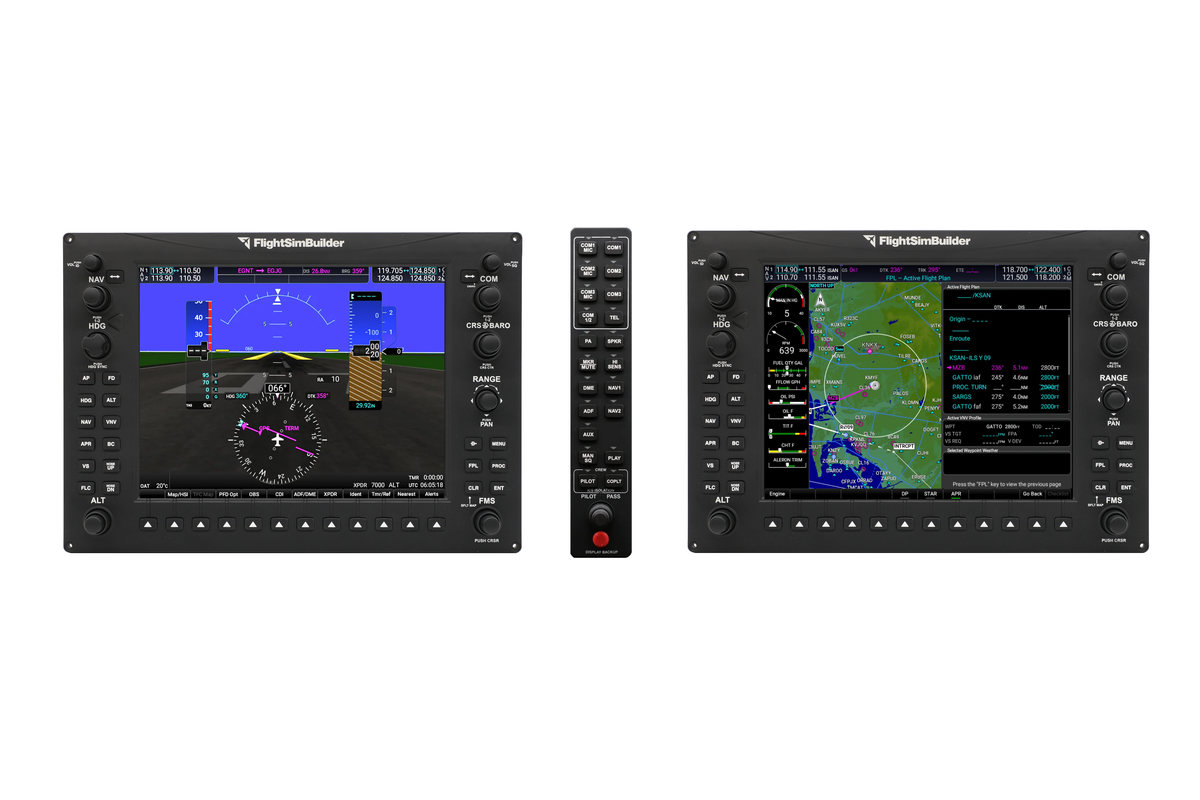 FlightSimBuilder Compact TNxi Multi-Profile Simulator | Cabina de Simulador Completa con PC - vista 2 - Aero Tienda