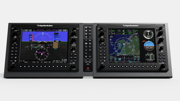 FlightSimBuilder TNxi 8X Desktop Trainer Touch | Aviónica G1000 con Bases para Escritorio - Aero Tienda