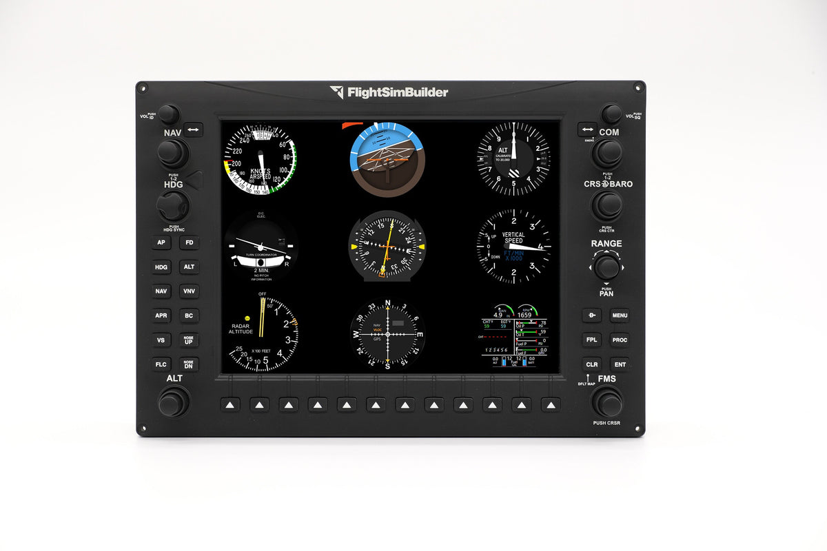 FlightSimBuilder TNxi 8X Suite Touch | Réplica de Aviónica G1000 Completa para PC 3 en 1 - vista 5 - Aero Tienda