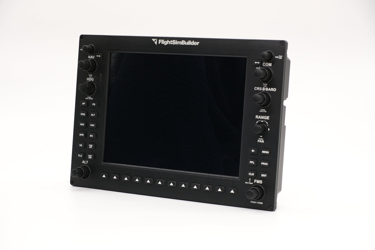 FlightSimBuilder TNxi 8X Touch | Réplica de Aviónica G1000 y G3X Multiperfil para PC - vista 3 - Aero Tienda
