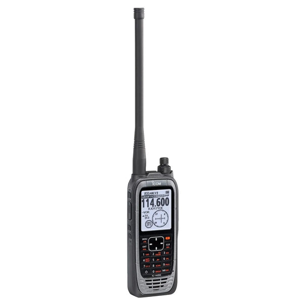 Radio VHF Portátil Icom IC-A25N (NAV/COM/VOR Y GPS) - Aero Tienda