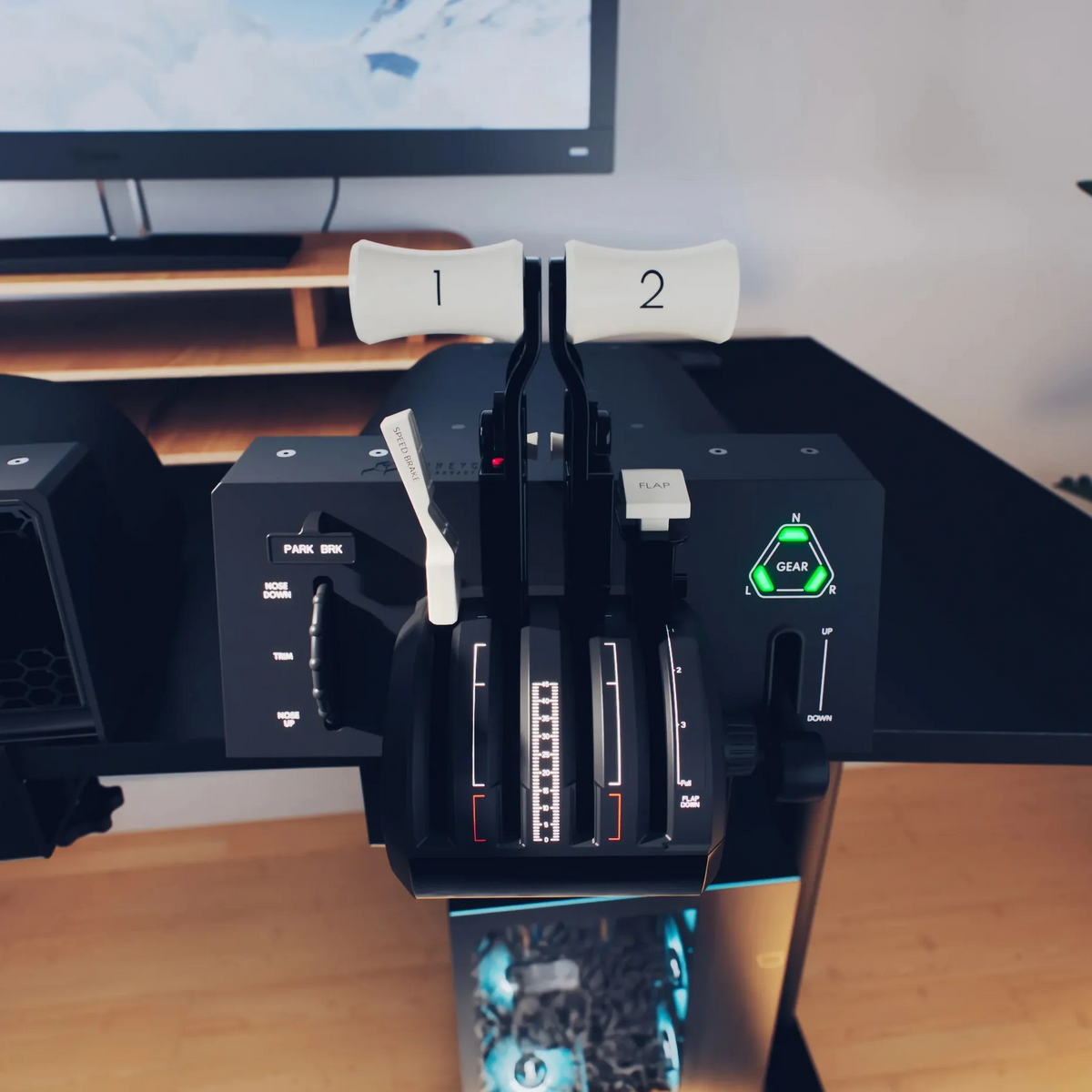 Cuadrante de Aceleración Bravo Lite HoneyComb - vista 10 - Aero Tienda