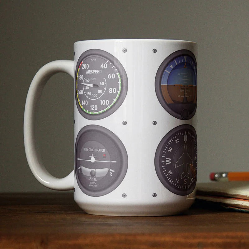 Instrumentos de vuelo - Taza