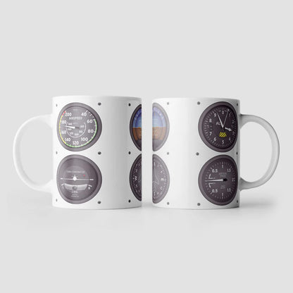 Instrumentos de vuelo - Taza