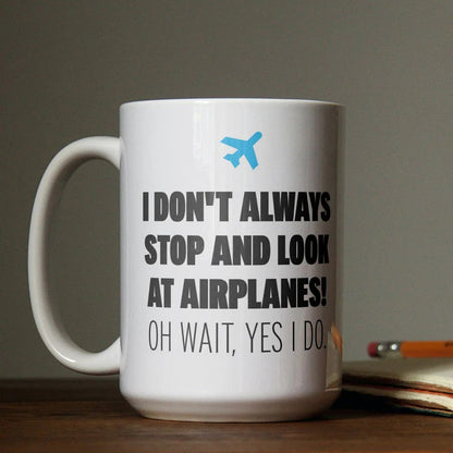 Mira los aviones - Taza