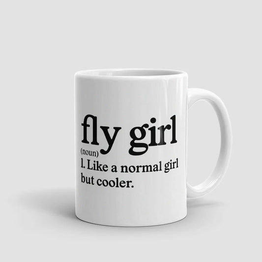 Fly Girl - Taza - Aero Tienda