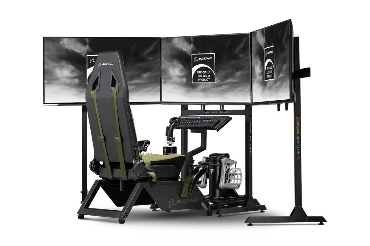 Next Level Racing® Flight Simulator Boeing Military Edition - vista 2 - Aero Tienda
