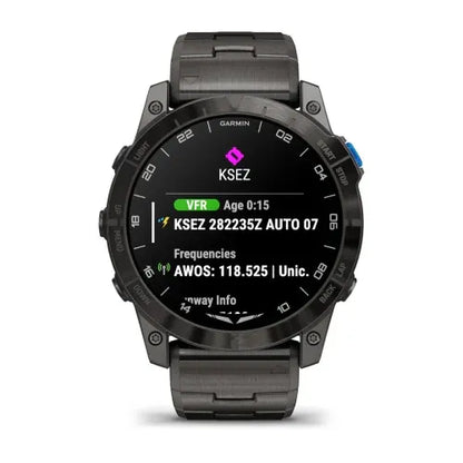 Garmin D2 Mach 1 Pro – Reloj inteligente con GPS Brazalete de titanio