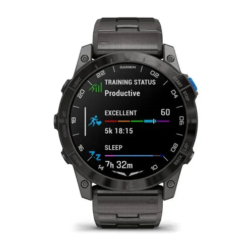 Garmin D2 Mach 1 Pro – Reloj inteligente con GPS Brazalete de titanio