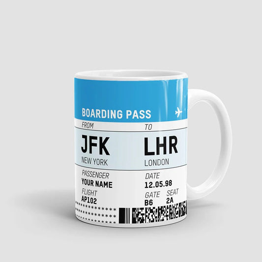Tarjeta de embarque - Taza - Aero Tienda