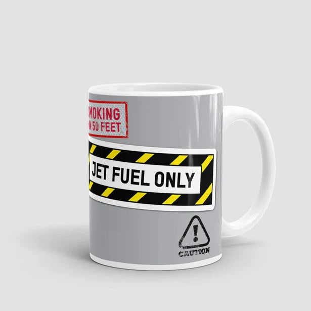 Solo combustible para aviones - Taza