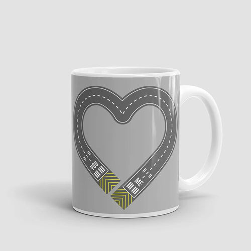 Corazón de pista - Taza