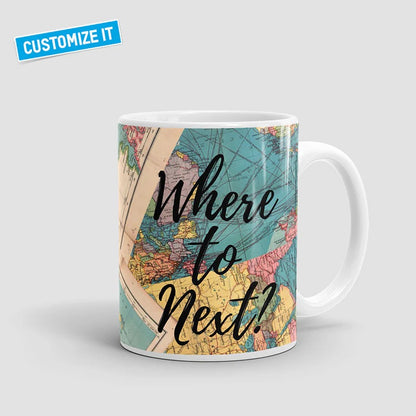 ¿Adónde vamos ahora? - Taza