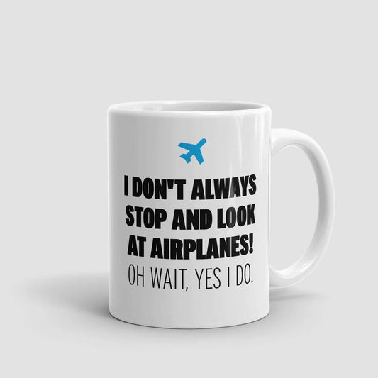 Mira los aviones - Taza