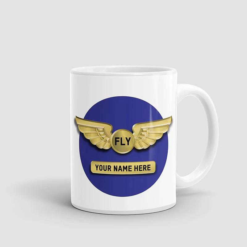 Insignia de alas - Taza - Aero Tienda