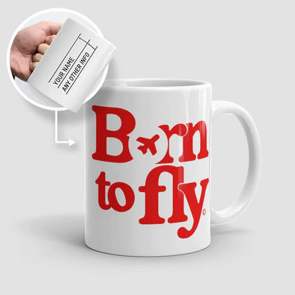 Nacido para volar - Taza