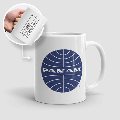 Logotipo de Pan Am - Taza