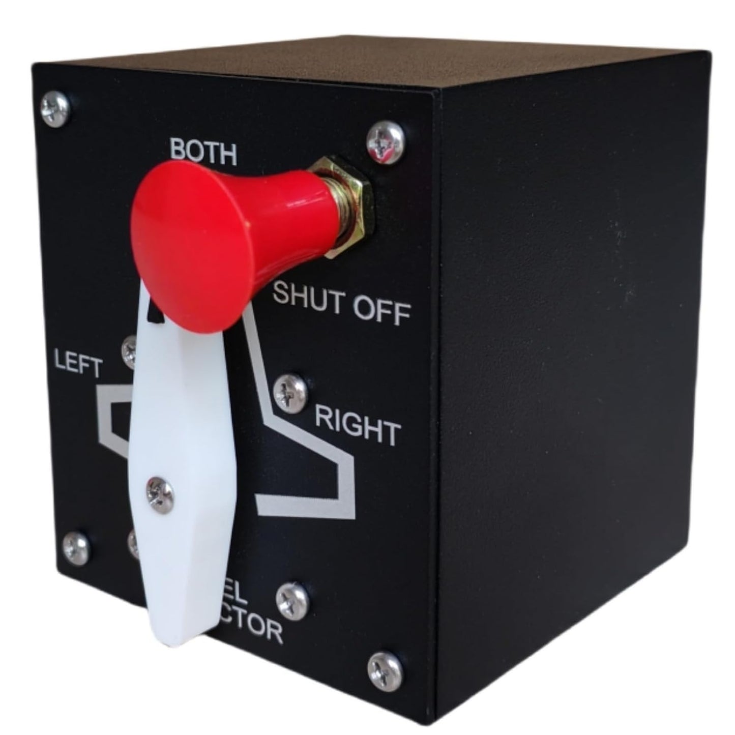 Selector de tanque de combustible Meza para simuladores de vuelo