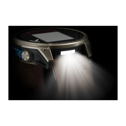 Garmin D2 Mach 2 – Reloj inteligente de 47 mm con correa de cuero