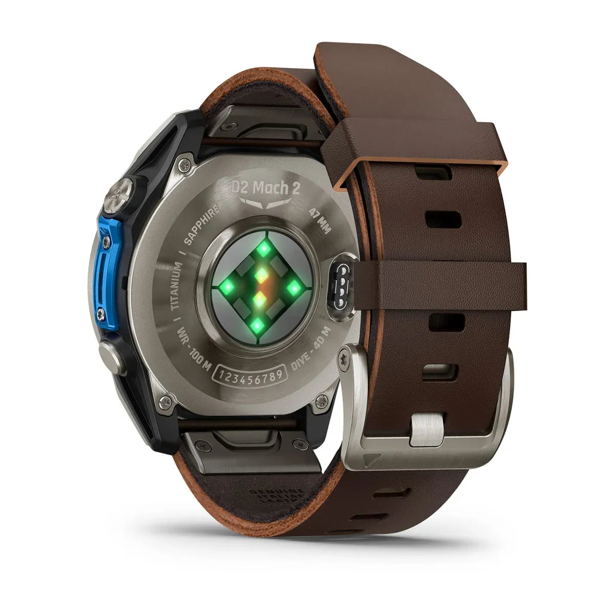 Garmin D2 Mach 2 – Reloj inteligente de 47 mm con correa de cuero - vista 13 - Aero Tienda