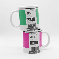 Boleto de equipaje - Taza