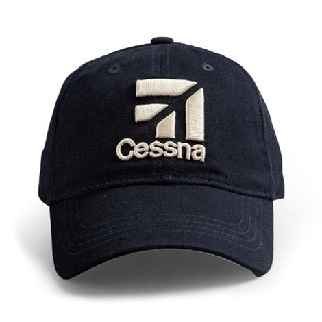 Gorra con el logotipo de Cessna de Red Canoe - Azul marino