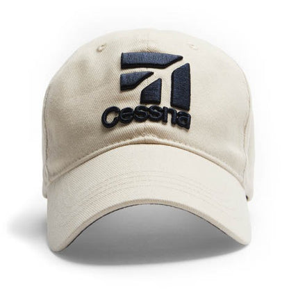 Gorra con el logotipo de Cessna de Red Canoe - Piedra