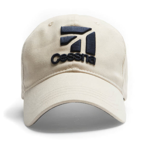 Gorra con el logotipo de Cessna de Red Canoe - Piedra - Aero Tienda