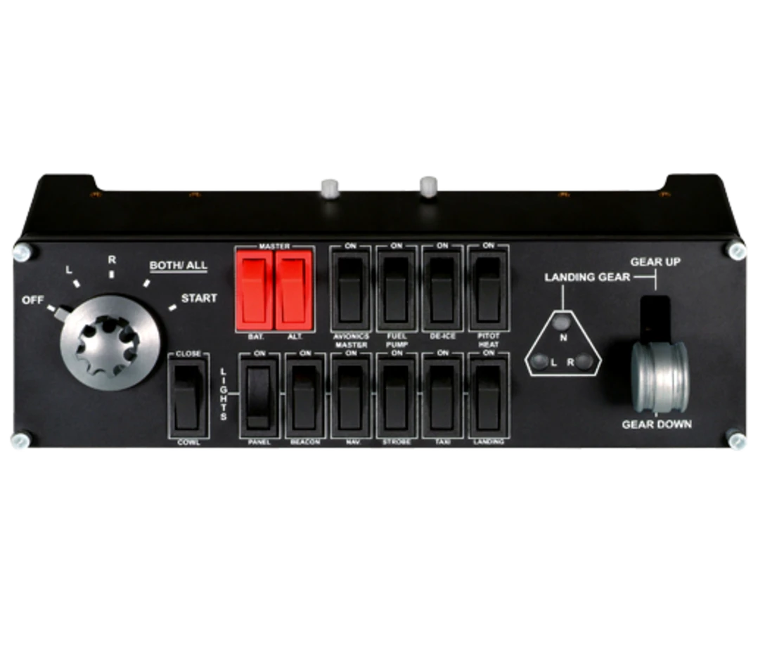 Aviónica Logitech Saitek Pack