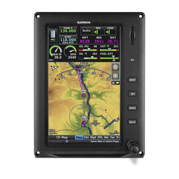 Garmin G3X Touch GDU 470, vista lateral - Aero Tienda