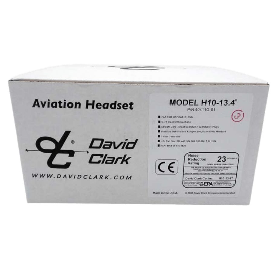 Caja sellada de David Clark H10-13.4