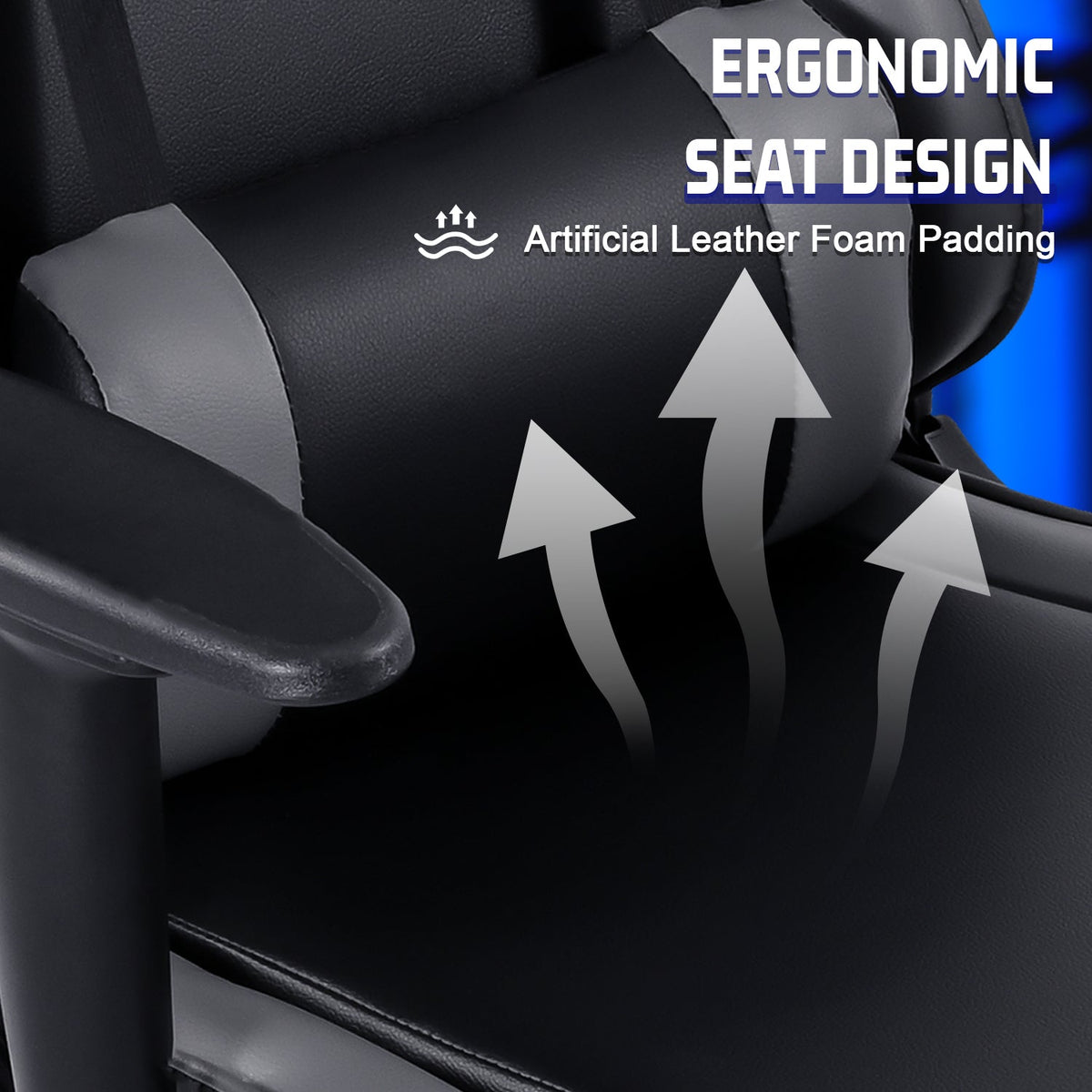 Marada Asiento de Vuelo con Soportes HOTAS | Silla para Simulador de Vuelo - vista 6 - Aero Tienda