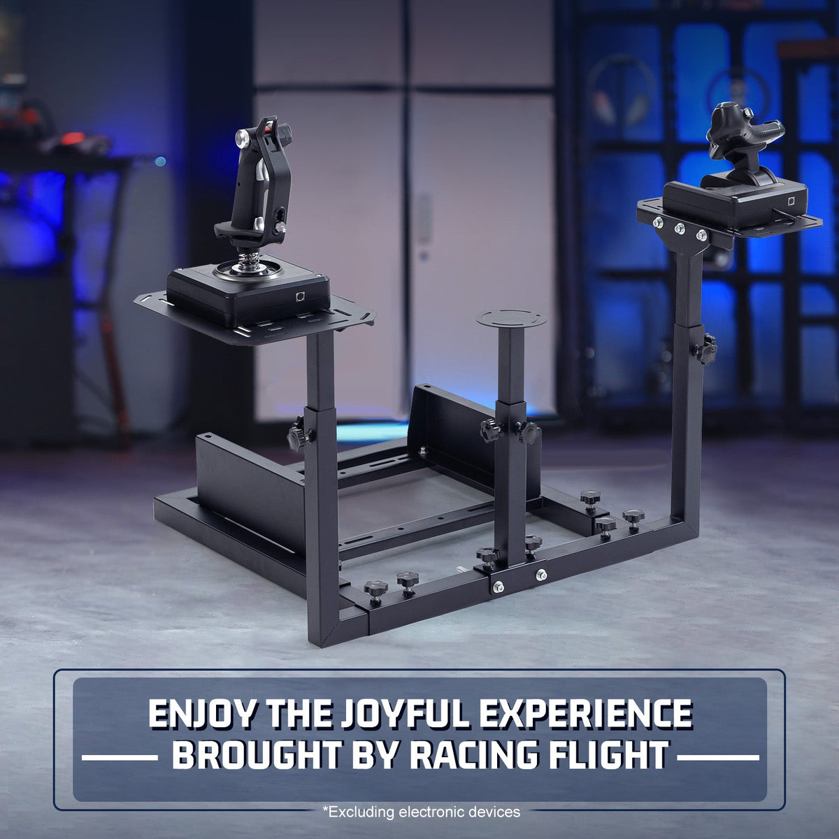 Marada Soporte de Piso para HOTAS | Base para Joystick y Acelerador de Vuelo - vista 5 - Aero Tienda