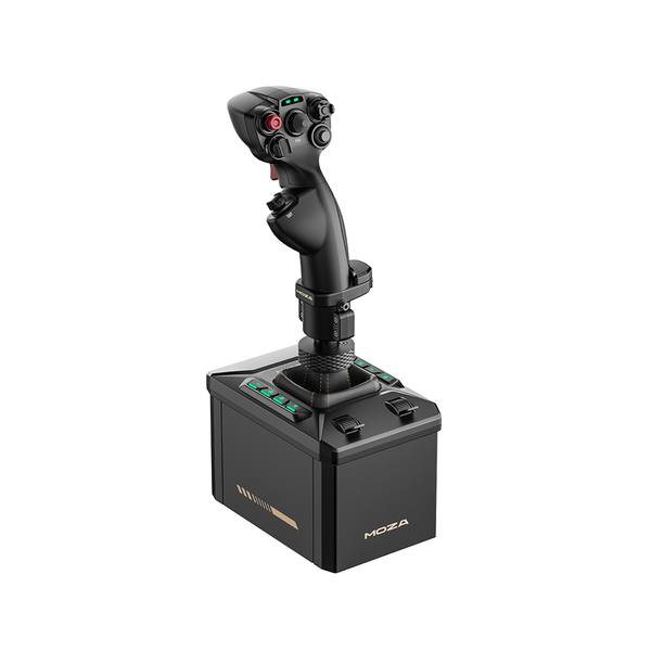 MOZA AB6 Flight Simulator | Joystick con Force Feedback y Pinza de Escritorio para PC - Aero Tienda