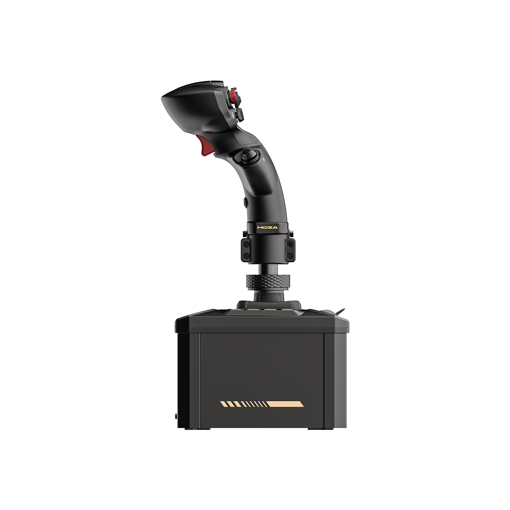 MOZA AB6 Flight Simulator | Joystick con Force Feedback y Pinza de Escritorio para PC - vista 4 - Aero Tienda