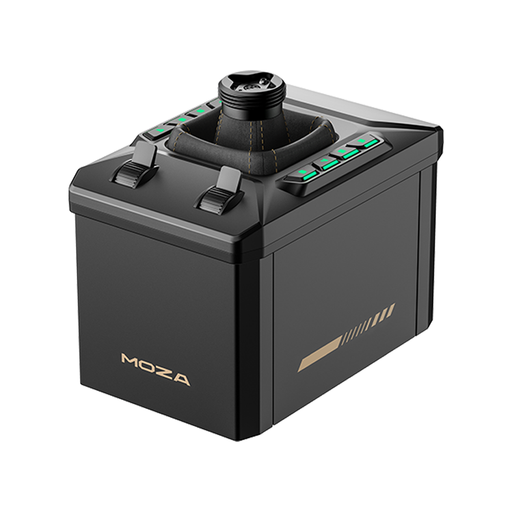 MOZA AB6 Flight Simulator | Joystick con Force Feedback y Pinza de Escritorio para PC - vista 6 - Aero Tienda