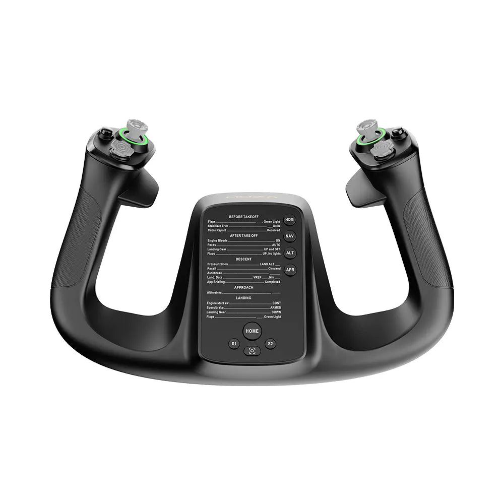 MOZA AY210 Force Feedback Yoke Bundle | Yugo de Vuelo tipo Aerolínea para PC 2 en 1 - vista 6 - Aero Tienda