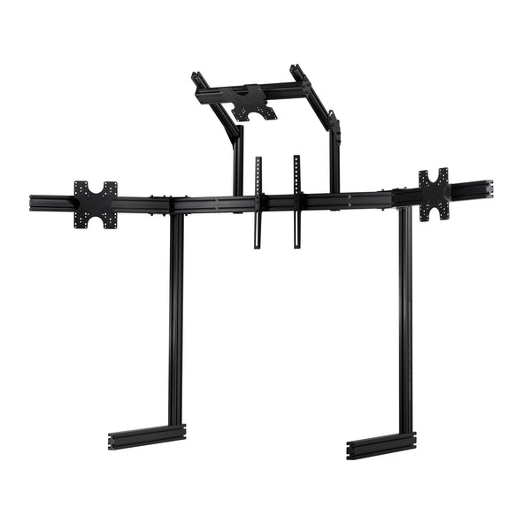 Next Level Racing Elite Soporte Cuádruple para Monitores Black Edition | Soporte Independiente para Simulador - Aero Tienda