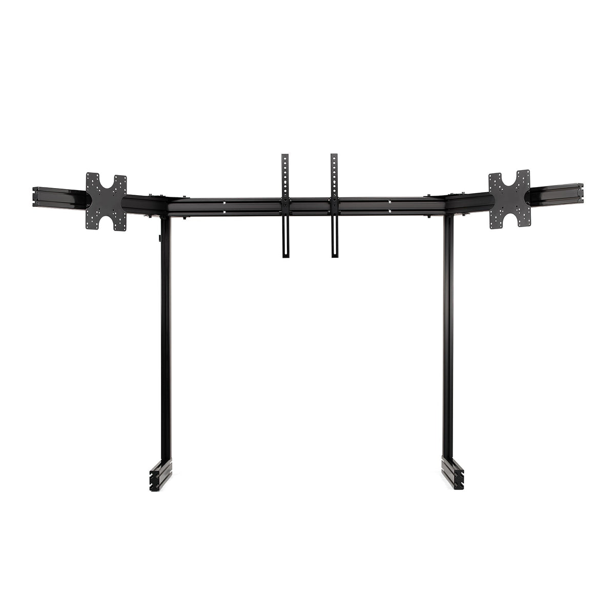 Next Level Racing Elite Soporte Triple para Monitores Black Edition | Soporte Independiente para Simulador