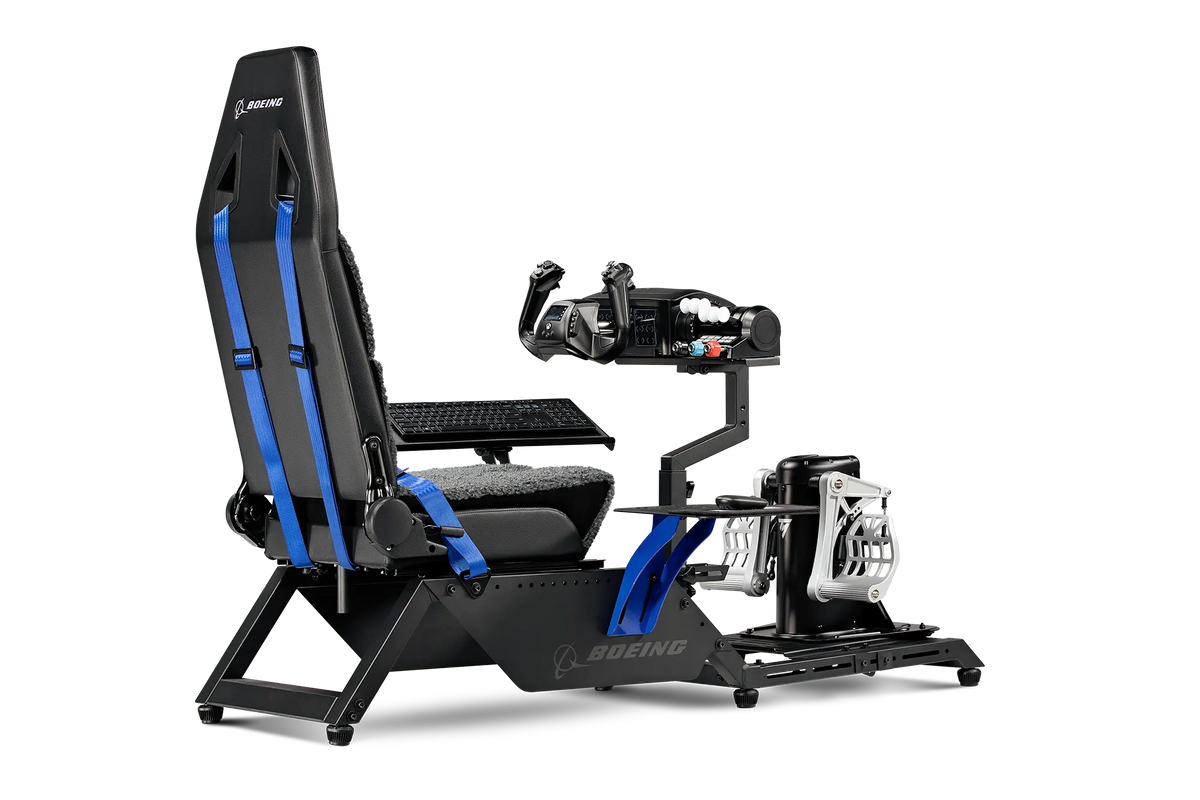Next Level Racing Flight Simulator Boeing Commercial Edition | Cabina de Simulador con Asiento - vista 7 - Aero Tienda