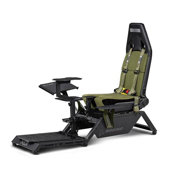 Next Level Racing Flight Simulator Boeing Military Edition | Cabina de Simulador de Vuelo - Aero Tienda