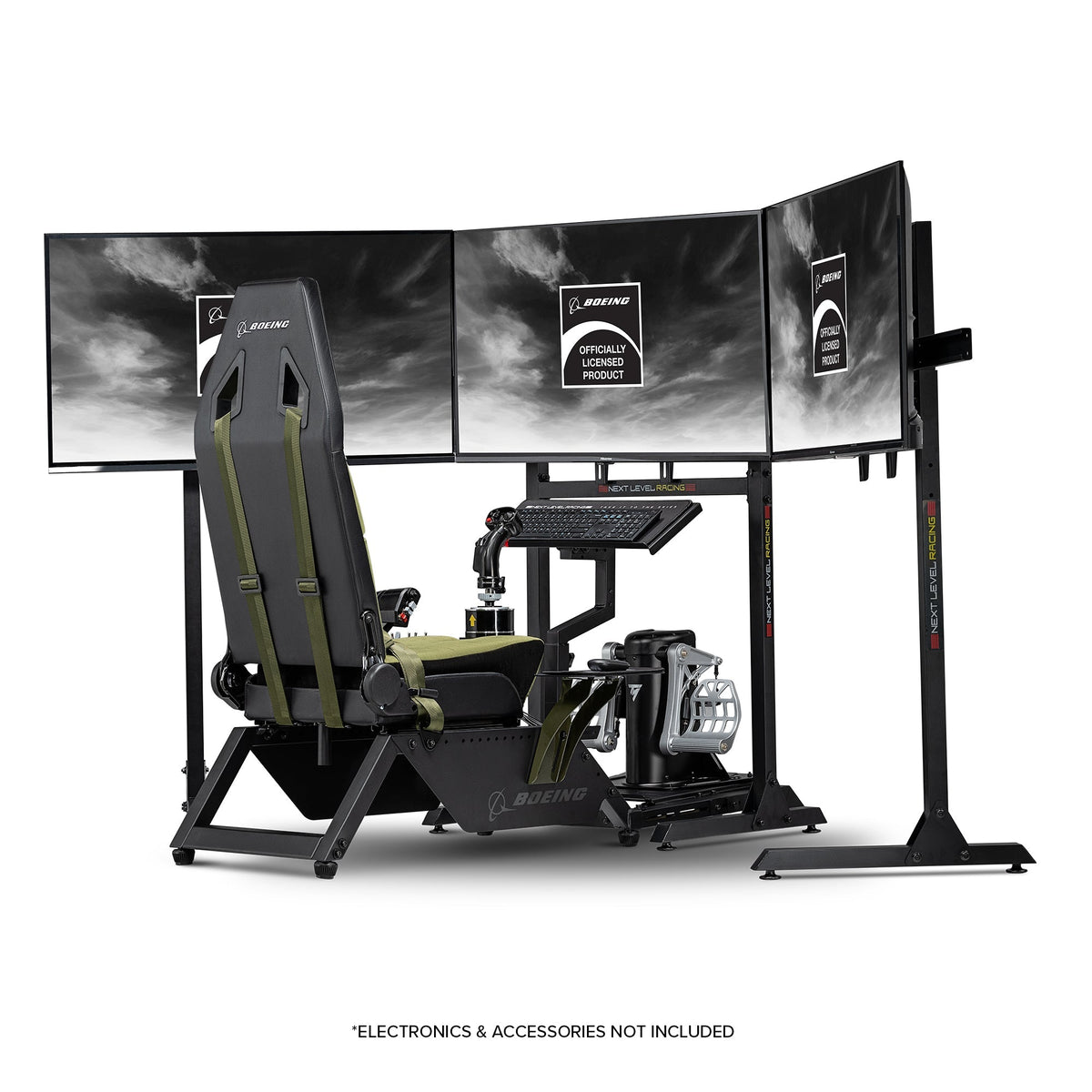 Next Level Racing Flight Simulator Boeing Military Edition | Cabina de Simulador de Vuelo - vista 11 - Aero Tienda