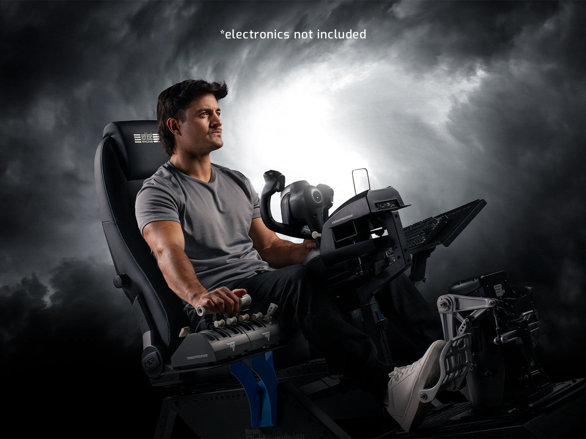 Next Level Racing Flight Simulator MSFS Edition | Cabina de Simulador de Vuelo con Licencia Oficial de Microsoft Flight Simulator - vista 10 - Aero Tienda