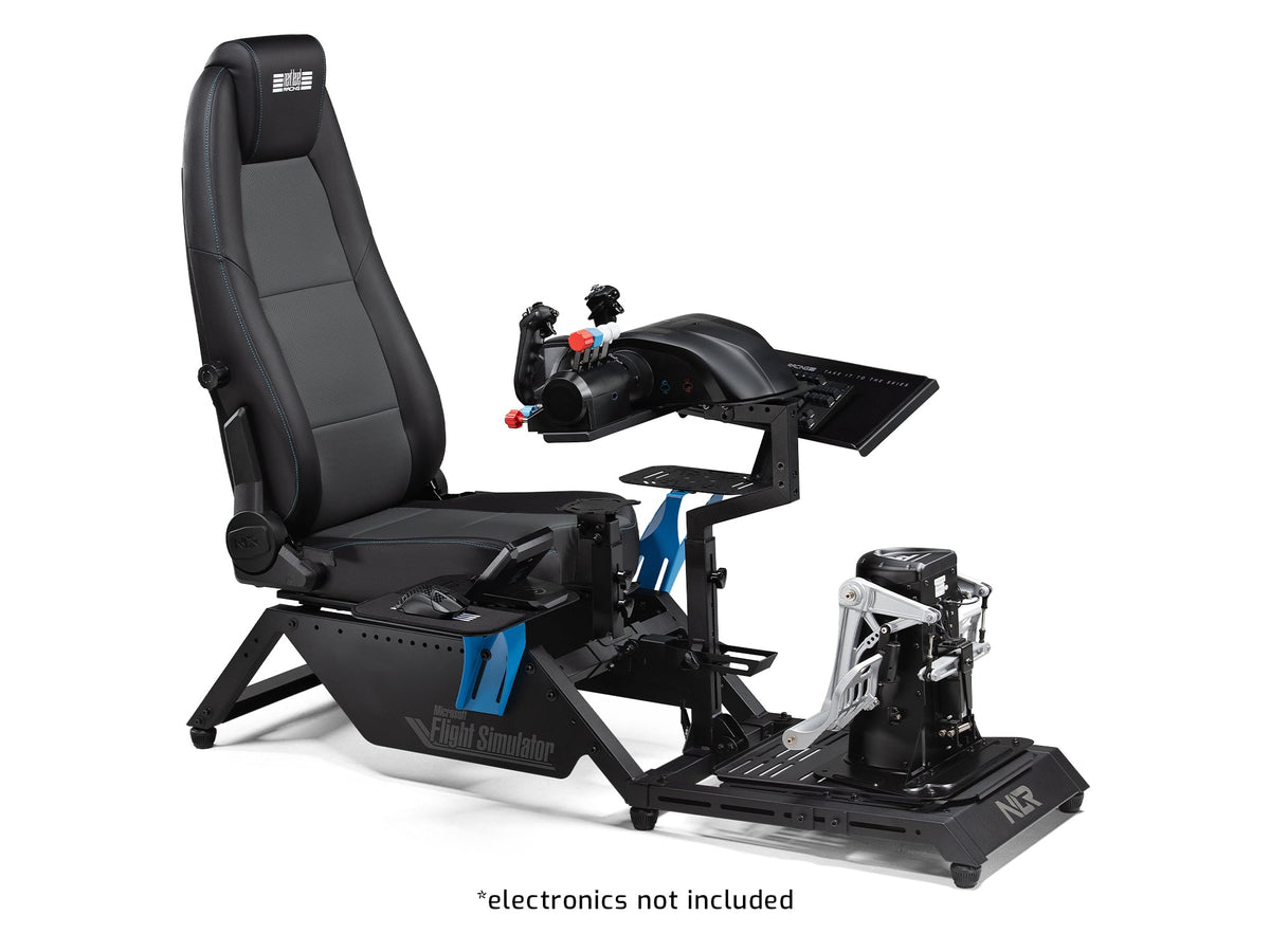 Next Level Racing Flight Simulator MSFS Edition | Cabina de Simulador de Vuelo con Licencia Oficial de Microsoft Flight Simulator - vista 2 - Aero Tienda