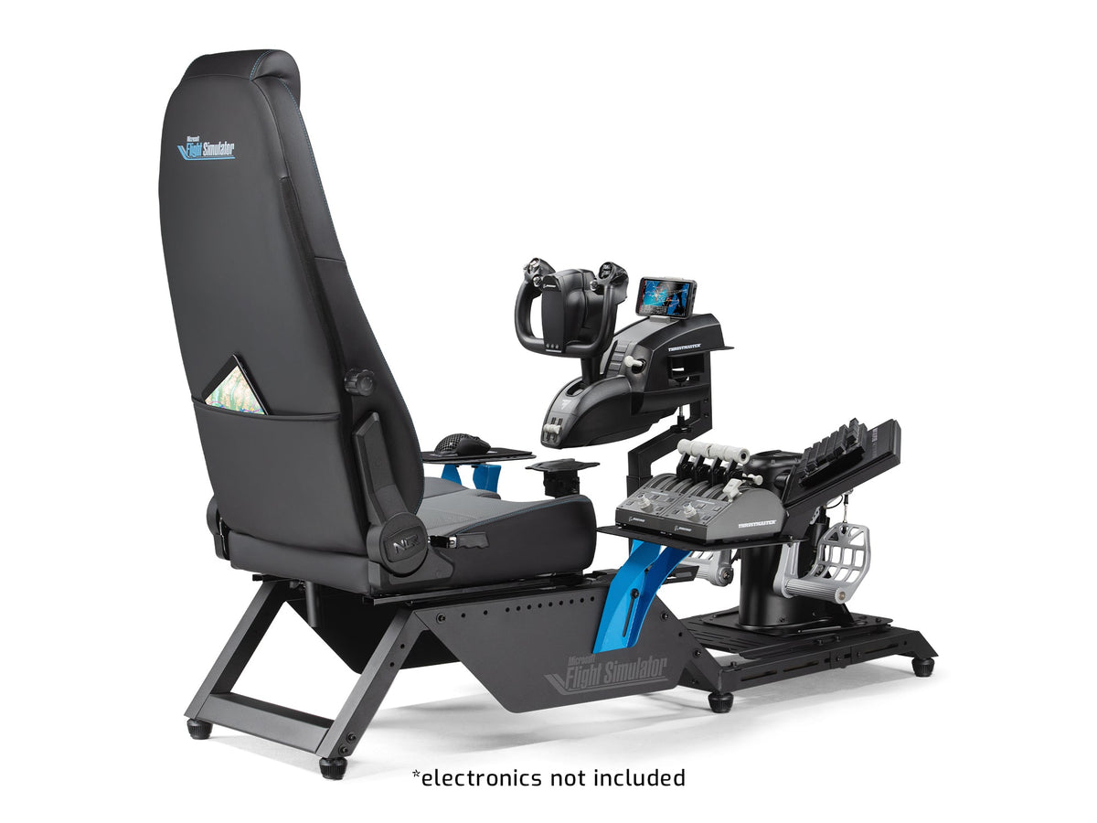 Next Level Racing Flight Simulator MSFS Edition | Cabina de Simulador de Vuelo con Licencia Oficial de Microsoft Flight Simulator - vista 3 - Aero Tienda