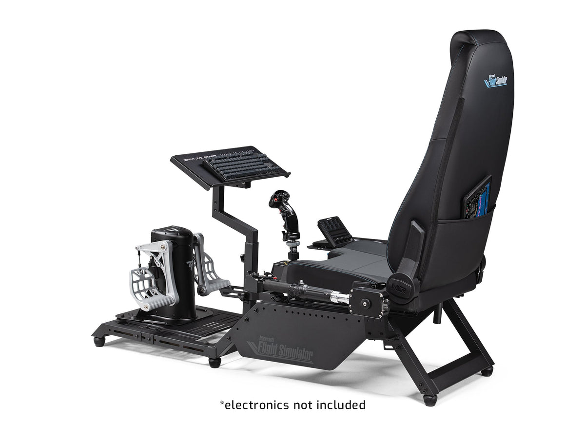 Next Level Racing Flight Simulator MSFS Edition | Cabina de Simulador de Vuelo con Licencia Oficial de Microsoft Flight Simulator - vista 4 - Aero Tienda