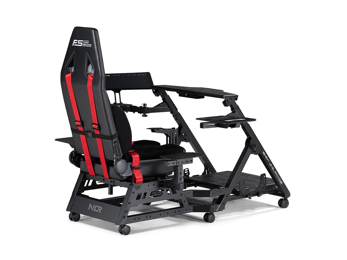 Next Level Racing Flight Simulator Pro | Cabina de Simulador de Vuelo 2 en 1 (Flight Seat Pro + Flight Stand Pro) - vista 4 - Aero Tienda